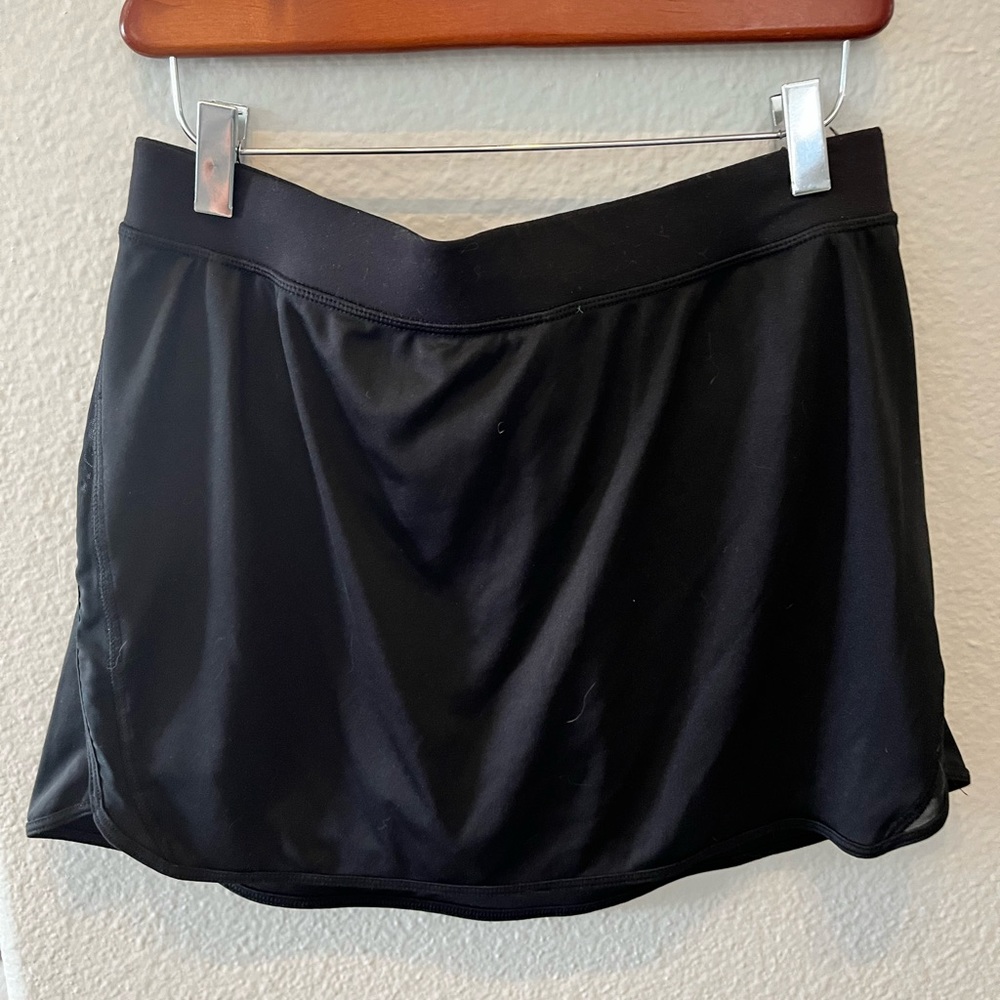 Champion Size L Black Workout Skort